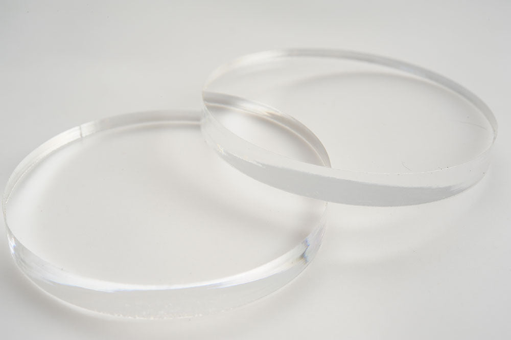 CLEAR 6MM LASER CUT ACRYLIC CIRCLE