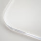 Clear acrylic laser cut square rectangle round corner 1