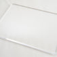 Clear acrylic laser cut square rectangle round corners 2