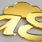 Gold Mirror Acrylic Laser-cut Custom Shape