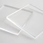 CLEAR 3MM POLISH ACRYLIC SQUARE