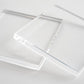 CLEAR 5MM POLISH ACRYLIC SQUARE