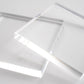 CLEAR 6MM POLISH ACRYLIC SQUARE
