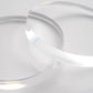 CLEAR 8MM POLISH ACRYLIC CIRCLE