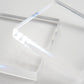 CLEAR 8MM POLISH ACRYLIC SQUARE
