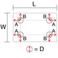 Drill holes diagram