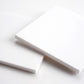 White Matt Acrylic Laser-cut Square Rectangle