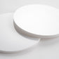 White Gloss Acrylic Laser-cut Circle